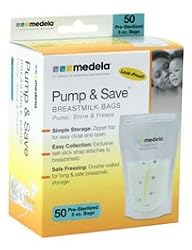 Medela Pump & Save Storage Bags 50-pk.