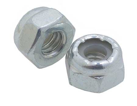 Stainless Steel Lock Nut With Nylon Insert, M5-0.8 (Pack of 100)