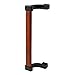 Prime-Line Products C 1166 Capitol Sliding Door Outside Pull with Wood Insert, Black, 1-Pack