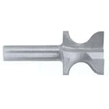 6046 CARBIDE-TIP WINDOW SILL EDGE/FINGER PULL ROUTER BIT 3/8 RADIUS X 1-1/8' PROFILE LENGTH