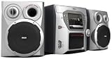 RCA RS2663 5-Disk CD Changer Bookshelf Audio System