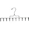 H & L Russel Ltd  Accessory Rack with 10 hooks in Chrome, Stores All Your Accessories & Belts, Adult Size