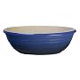 Le Creuset Stoneware 3 1/2 Qt. Large Oval Serving Bowl, Cobalt