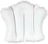 Review EARTH THERAPUTICS  / Earth Therapeutics Terry Bath Pillow White