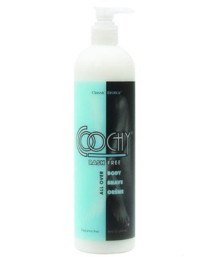 Coochy-Fragrance Free Rash-Free Shaving Cream, 16oz Fragrance Free