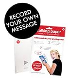 TALKING PAPER DINOTALK New Recordable Gift Card Making
