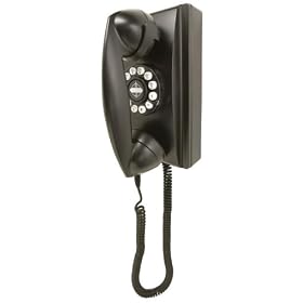 Crosley 302 Wall Phone CR55-Black