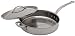 KitchenAid Five-Ply Stainless-Steel Clad 5-Quart Saut  Pan with Lid and Helper Handle
