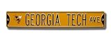 Authentic Street Signs Georgia Tech Ave w/ Buzz logo Street Sign