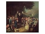 George Whitefield Preaching Art Giclee Poster Print by John Collet, 16x12