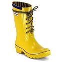 Hunter Wellies - Festival Lace - Yellow