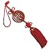 The Peach Aventurine Love Tassel - 14.5" personal feng shui enhancer for romance and love luck