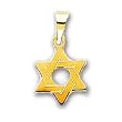 14k Star of David Pendant