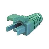 Professional RJ45 Strain Relief, 50 Pcs, Green
