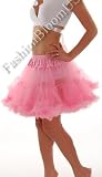 Sexy Layered Tulle Crinoline Petticoat PINK Plus Size 1X/2X