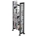 Atlantic Babel - Media storage rack - capacity: 64 VHS tapes, 140 DVD, 270 CD - black