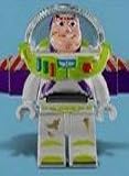 Lego Toy Story Buzz Lightyear Minifigure (Dirty / Dirt Smudged Version) From Set # 7596 Garbage Truck Getaway