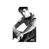 Josh Hartnett (Sitting, B&W) Poster Print - 24x36