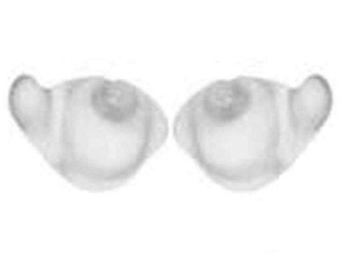 Jabra Clear Eargels 2pcs New Silicone Large 1 Left and 1 Right Ear Side for Wireless Bluetooth Headset Ear Gel Bud Tip Buds Tips EarGel EarBud EarTip Gels EarBuds EarTips Replacement Part Parts 