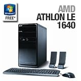 Acer Aspire M1202-U1850A - MT - 1 x Athlon LE-1640 / 2.6 GHz - RAM 2 GB - HDD 1 x 320 GB - DVD?RW / DVD-RAM - Radeon 2100 - Mdm - Gigabit Ethernet - Vista Home Premium - Monitor : none