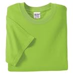 Gildan Ultra Cotton - 100% Cotton T-Shirt Lime -2XL