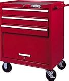 Proto 44111 27Wx18Dx29-1/4H Red 3-Drawer Standard-Duty Roller Cabinet