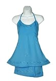 SHORT LIGHT BLUE SKIRT SET