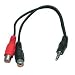 Cordon Jack 3.5 Vers 2 Rca Femelle