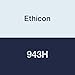 Ethicon 943H Chromic Absorbable Surgical Gut Suture for V-34 Needle, Single Armed, 36" Length, 2-0 Size, Brown (Pack of 36)