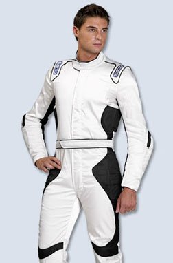 Sparco (00237550NGR) Aerospeed Suits - Size 50 Black/Grey