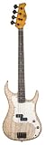 AXL Badwater Electric Bass  1 Pickup, Crackle Brown