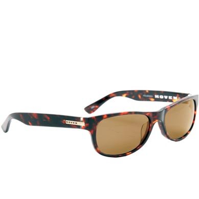 Click here to buy HOVEN BIG RISKY 39-4204 DARK TORT HANDMADE ACETATE FRAME BRONZE POLARIZED LENS PLASTIC....