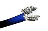 Monster 400 PowerFlex Power Cable (1/0-gauge, 20 feet, Blue)