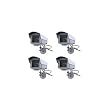 4 - Dummy Outdoor Security Cameras Imitation CCTV with Outdoor Cover