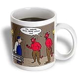 Londons Times Religion Heaven Hell Cartoons - Air Conditioner Repair in Hell - Mugs