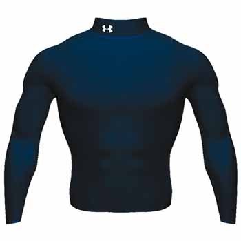 Under Armour Coldgear Longsleeve Mock,midnight blue