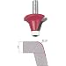 Freud 85-003 2-Inch Diameter x 1-1/4 Round Over Bowl Router Bit with 1/2-Inch Shank