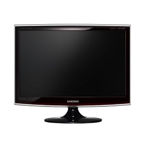 Samsung SyncMaster T240HD 61 cm (24 Zoll) Widescreen TFT LCD-Monitor rose schwarz DVI-D, 2x HDMI (Kontrast dyn. 10.000:1, 5 ms Reaktionszeit)