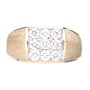 Men's 10K CZ Ring