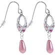 Pink Passion ODESSA Pearl CHANDELIER Earrings