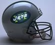 New York Jets Fiber Optic Full Size Replica Helmet - Football Sports Merchandise