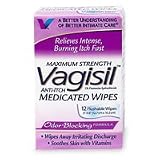 Anti-Itch Medicated Wipes Vagisil 20 Pc Wipes For Women