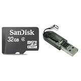 Sandisk 32GB MicroSDHC Class 4 Memory Card & MicroSDHC Card Reader (Bulk) revision