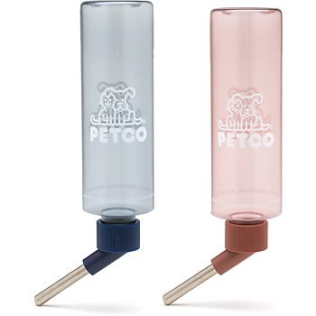 PETCO 4 Ounce Plastic Water Bottle for Small Animals 4 oz Color Assorted