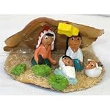 Jacaranda Seed Pod Nativity #1