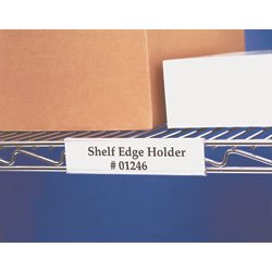 3 Clear Wire-RacT Clear Snap On Label Holder (LH150) Category: Shipping Label Holders