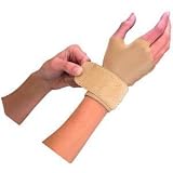 Mueller Compression / Arthritis / Carpal Tunnel Gloves, 2 gloves/pack, Small 6.5-7.5" - Beige
