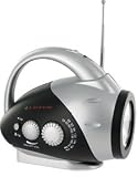 Luxur AM/FM 2 Band Ultra Slim Radio  Flashlight