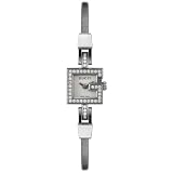 Pink Watch With Diamonds, GUCCI Womens 102 Collection Diamond Lilac Pink Satin Strap Watch