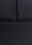 California King Silk Sheet Set Black